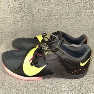 Nike Shoes Mens 12 Black Air Zoom Long Jump Elite Track & Field Jumping Athletic